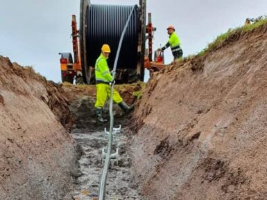 HV LV cable laying