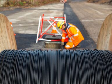 HV LV cable laying